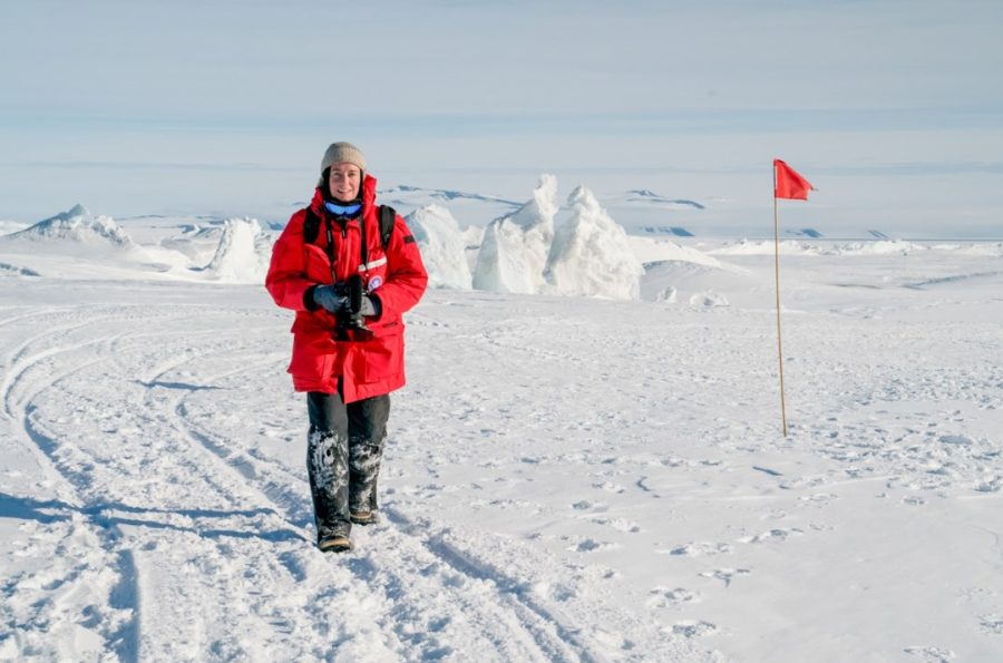 Kathy Kasic, Sacramento State associate professor of film, spent six weeks in Antarctica capturing footage of a scientific research project for her documentary film, "The Lake at the Bottom of the World."